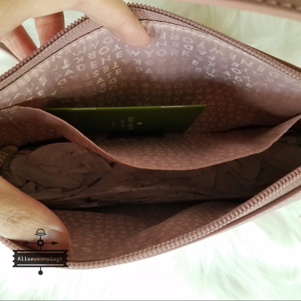 Kate spade Greta Court Ramey crossbody dusty peony - Picture 8 of 8